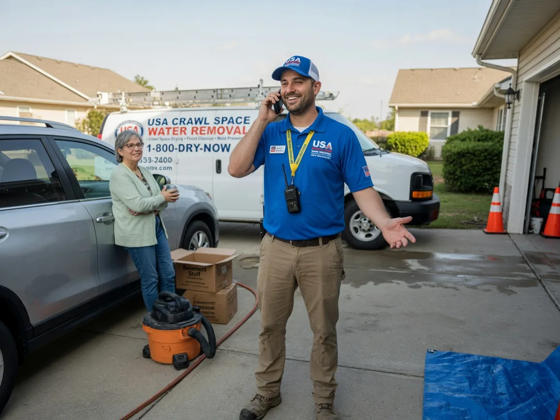 Crawl Space Water Removal Union Furnace, OH FAQs